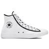 Converse Chuck Taylor All Star Classic Vielseitige High-Top Canvas Schuhe Unisex Sneaker Weiß Schwarz 171385C