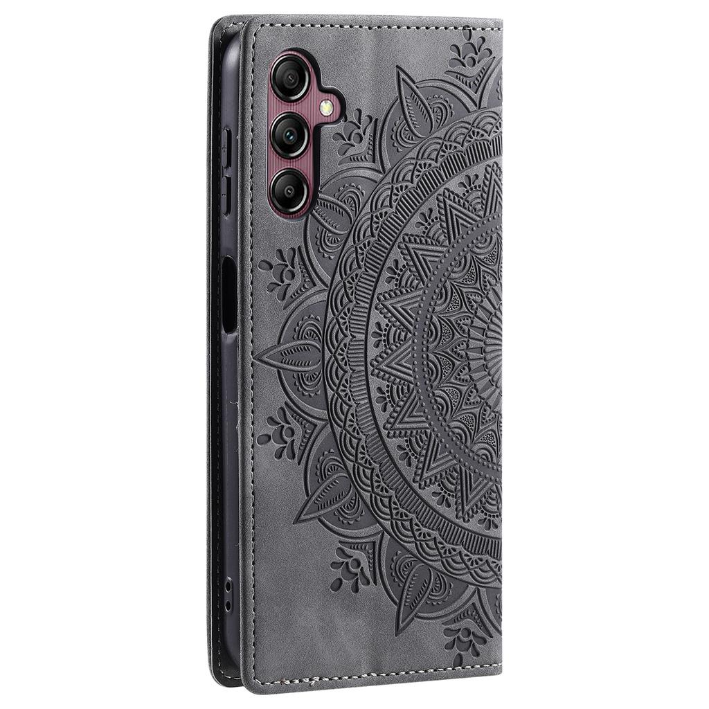 Styl-010 Do etui Samsung Galaxy A26 5G Magnetyczne zamknięcie Skórzane etui na telefon Wytłaczany wzór