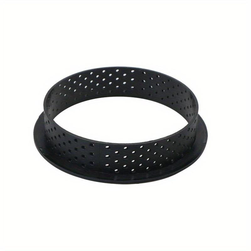 10Pcs DIY Tart Ring Perforated Cake Mold Round Mousse Circle Ring French Dessert Bakeware Cutter Pastry Decorating Tools