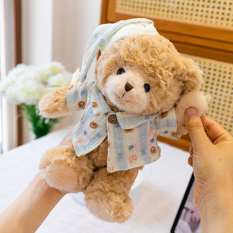 Mia Good Night Pajamas Bear Plush Toys Hug Baby Bear Doll Children Sleep Comfort Doll