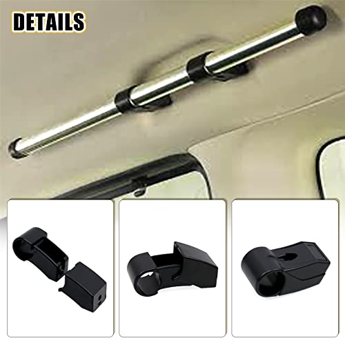 Kiload Car Storage Car Carrier Bar Side Bar Assist Grip Holder ZSP28 Set of 4