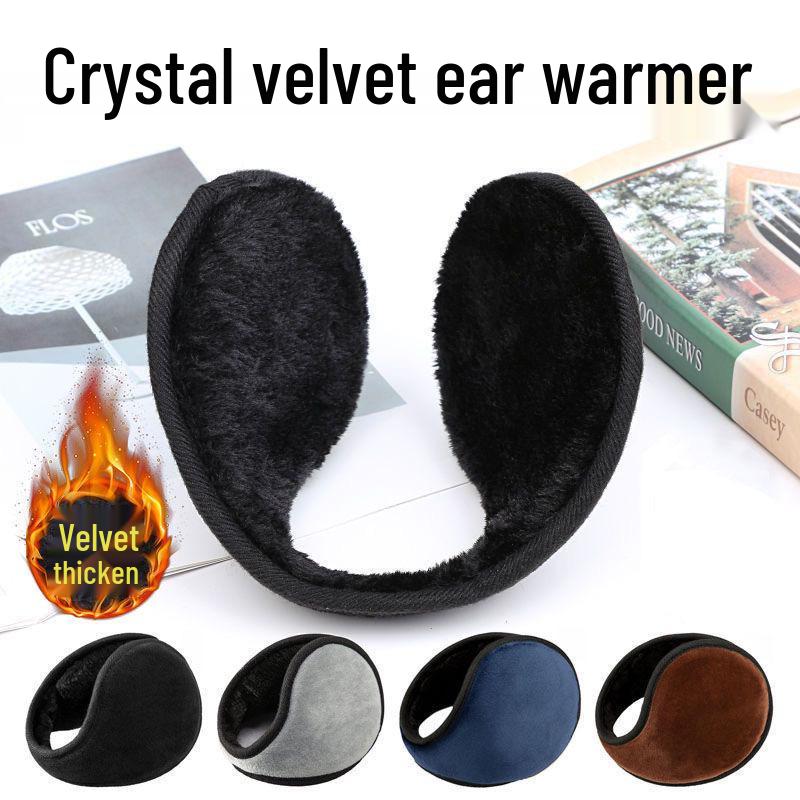 Căciuli de iarnă căptușite cu lână, rezistente la vânt, pentru bărbați și femei - Acoperitori groși și călduroși pentru urechi