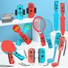 Switch Sports 16-in-1 Motion Set: Golf, Tennis Rackets, Maracas, Lightsaber, Table Tennis.