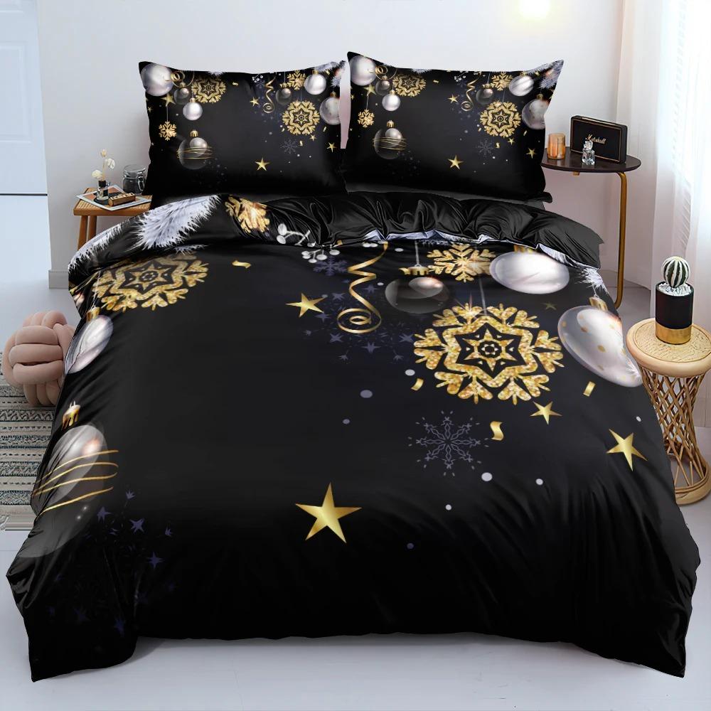 3D Floral printed Beding set Flower Bed Mery Christmas Design Custom King Quen Ful Sized Dimensions Duvet/Quilt/Warm Comforter Cover sets