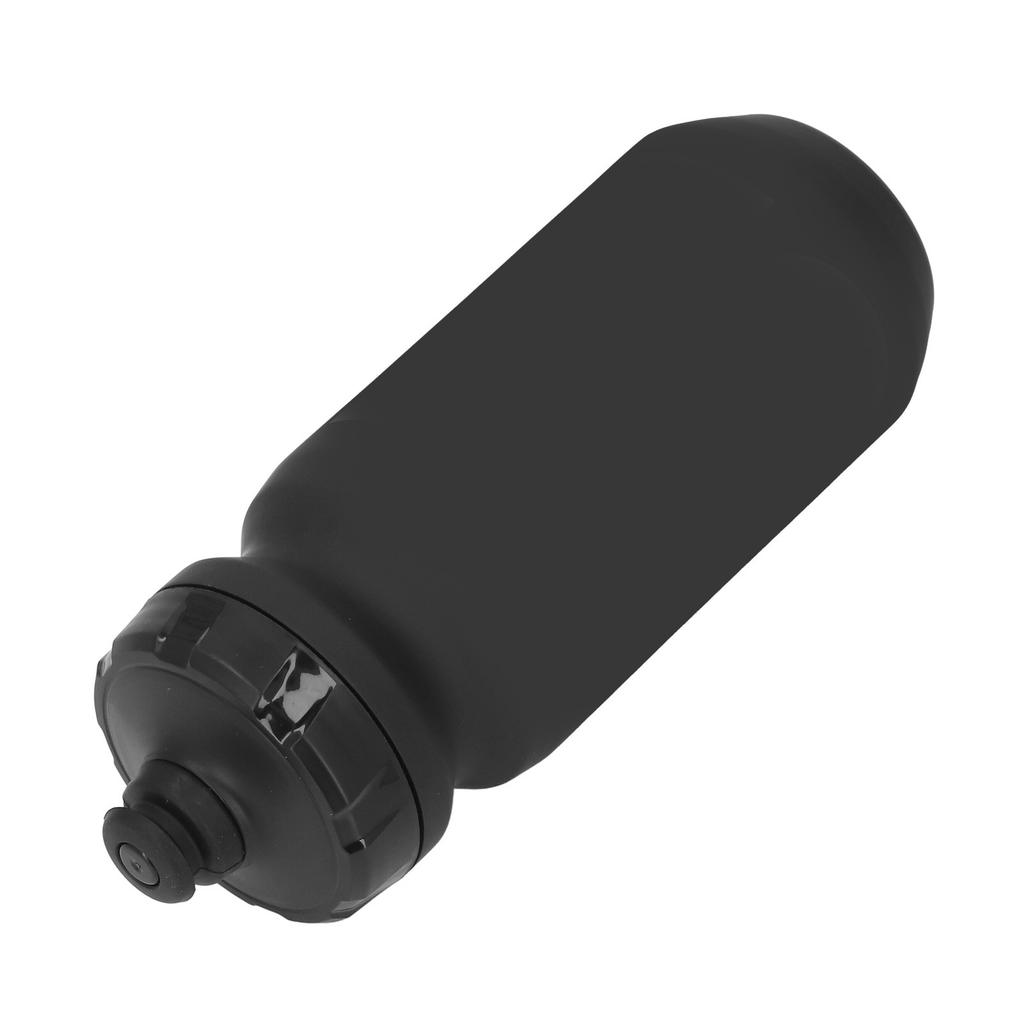 Cycle Water Bottle 610ml Large Capacity Portable PP Cycling Sports Squeeze Bottle for Outdoor Black