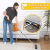 Pet Hair Removal Mop With Stainless Steel Head For Hard Floors And Carpets