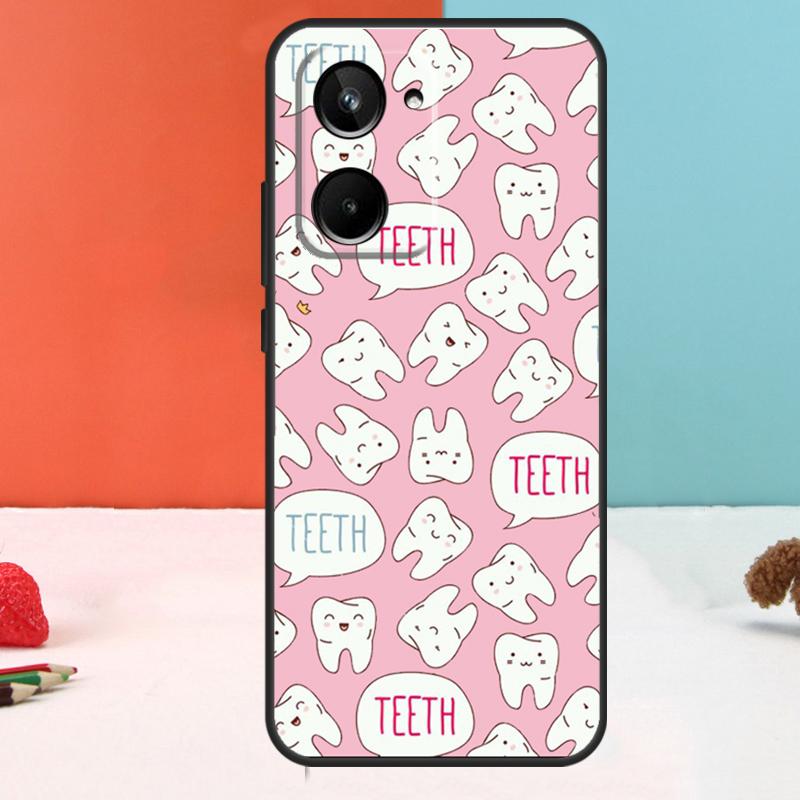 

Dentist Dental Tooth Nurse For Realme 11 12 Pro Plus 9 10 GT5 GT3 GT Neo5 C35 C31 C30 C33 C51 C53 C55 C21Y C25s Case Realme C31
