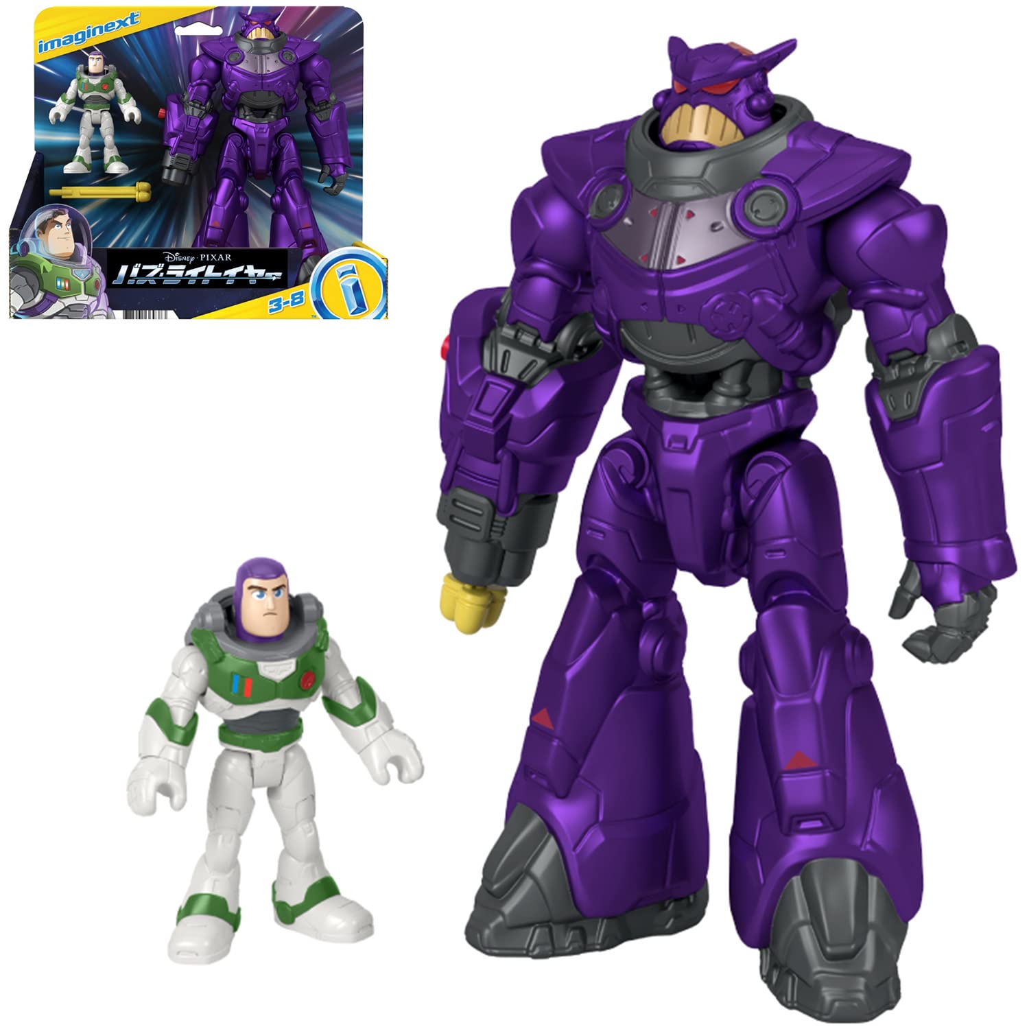 

Fisher Price Imaginext Базз Лайтер Базз Зург 3 и HGT34 & [Возраст] фиолетовый