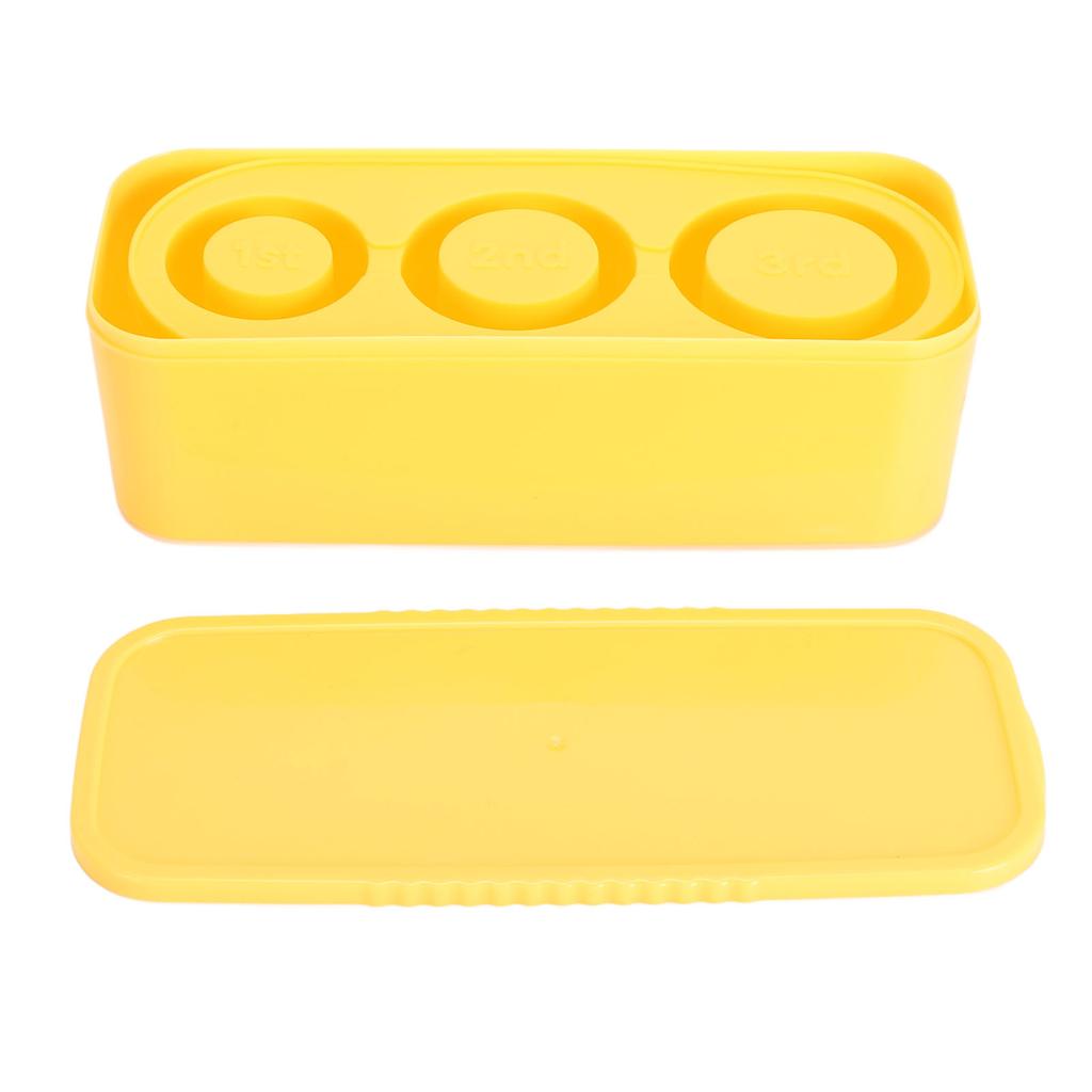Silicone Tray Easy Release Hollow Cylinder s Maker with Spill Resistant Removable Lid Bin for Ice Drink Cocktail