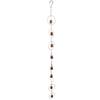120CM Decorative Rain Chain, Bell Shaped Hanging Chime, Creates Soothing Water Sounds, for Gutter Drainage, Parks, Courtyard