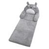 Foldable Kids Sofa Soft Breathable Cartoon Animal Toddler Couch Bed with Armrest for Living Room