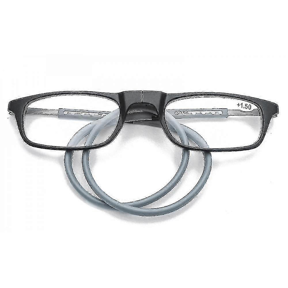 Reading Glasses High-grade Tr Magnetic Absorption Hanging Neck Funky Readers Glasses