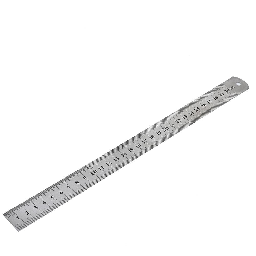 Angle Line Scriber Ruler Locator Positioning Block Woodworking Steel Ruler (Type B)