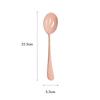 Rose Gold Stainless Steel Dinnerware Cake Spatula Soup Spoon Colander Spoon Service Spoon Salad Fork Buffet Party Accessories Tools