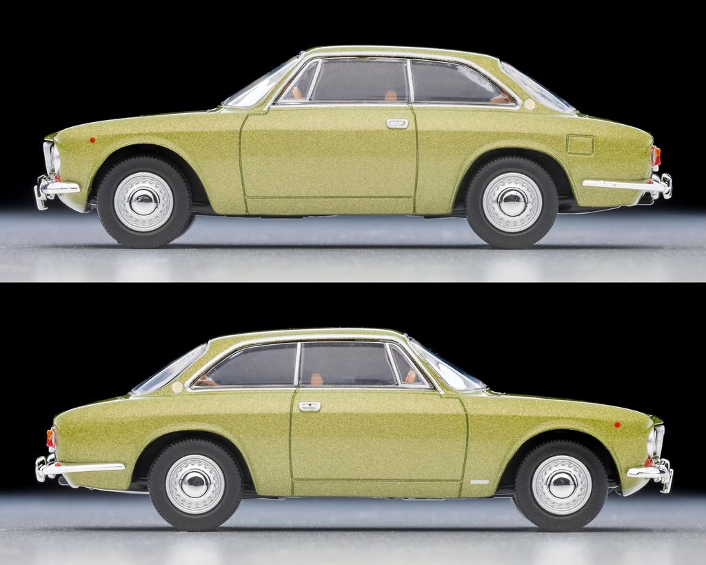 TOMYTEC Tomica Limited Vintage Alfa Romeo 1750GTV Olive Green Metallic 339410 1/64 LV-155d (Finished Model)