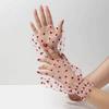 Short Polka Dot Fake Sleeves Sweet Fake Pleated Cuff All-match Nail Art Sleeves  Social Media