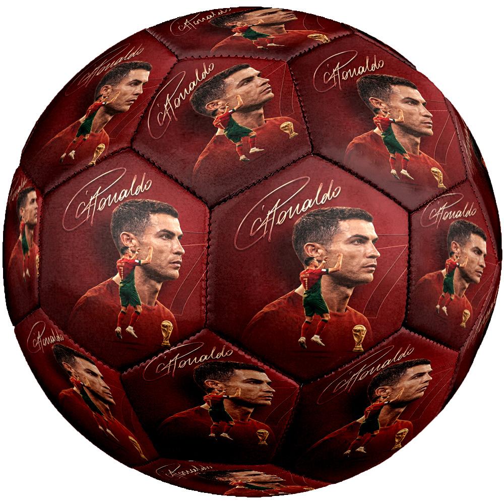 Ronaldo's World Cup Glory Size 5 Soccer Football Machine Sewn Indoor/Outdoor Training and Matches Sports Enthusiast Gifts