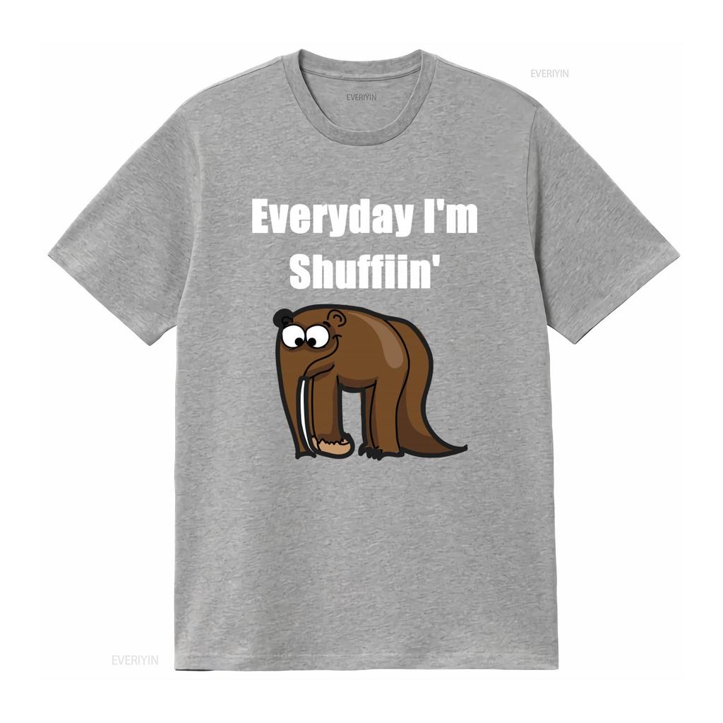 Everyday IM Shufflin Classic T Shirt Funny Cartoon Lover vintage Washed Versatile Stretched Slightly streetwear Casual