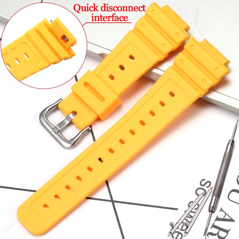 Rubber Strap Suitable For Casio  GA 2100 GA 2110 Men's Sports Waterproof Strap Watch Accessories Replacement Wristband