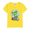 2024 Summer Fashion Boys T-Shirt Funny Cartoon Gecko'S Garage Print Children'S Clothing For Kids Tshirts Girls New Clothing Tops
