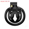 Adult Gift Male Chastity Device Cock Cage Black Mini Chastity Cage for Man Penis Exercise Bondage Gear Lightweight Adult Sex Toy