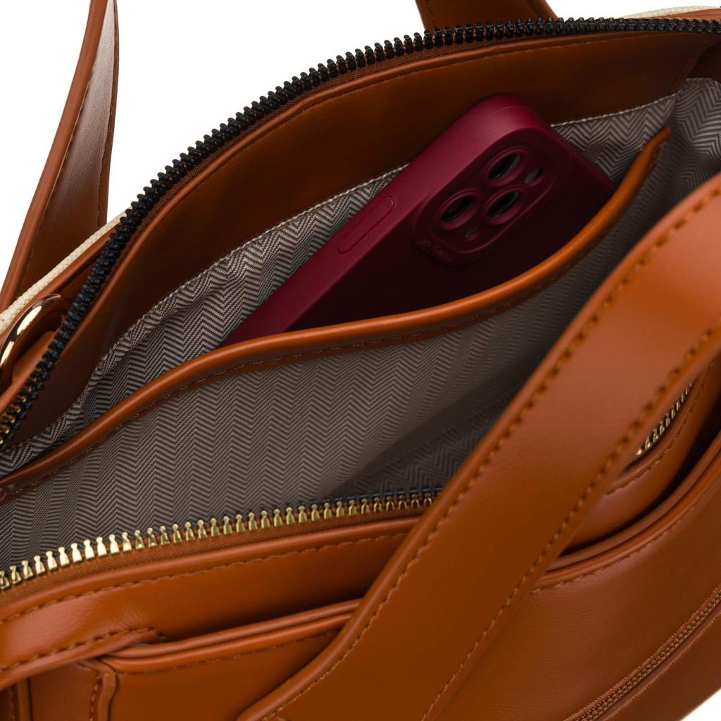 Torba damska PTN Forsycja-1306 Ecru-Brown