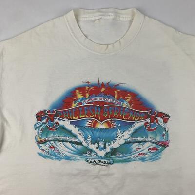 Print On Font VTG Phil Lesh & Friends Summer Odyssey 2001 Concert T-Shirt US349 Unisex T-Shirt