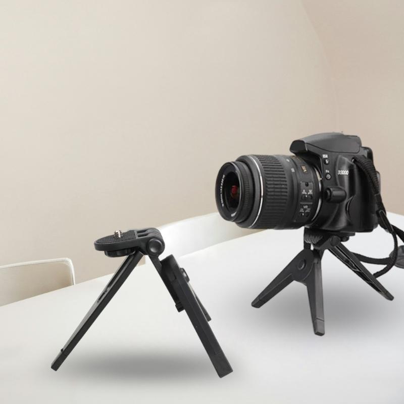 Tragbares faltbares Mini-Stativ für stabile Fotoaufnahmen Kompatibel für DSLR-Mobilgeräte Fotozubehör
