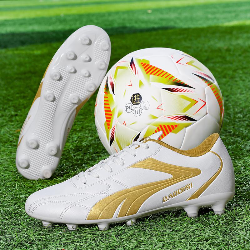 Professional Men Football Shoes Grass Training Fast Soccer Shoes Society Cleats Indoor Football Field Boots Sneaker Non-Slip