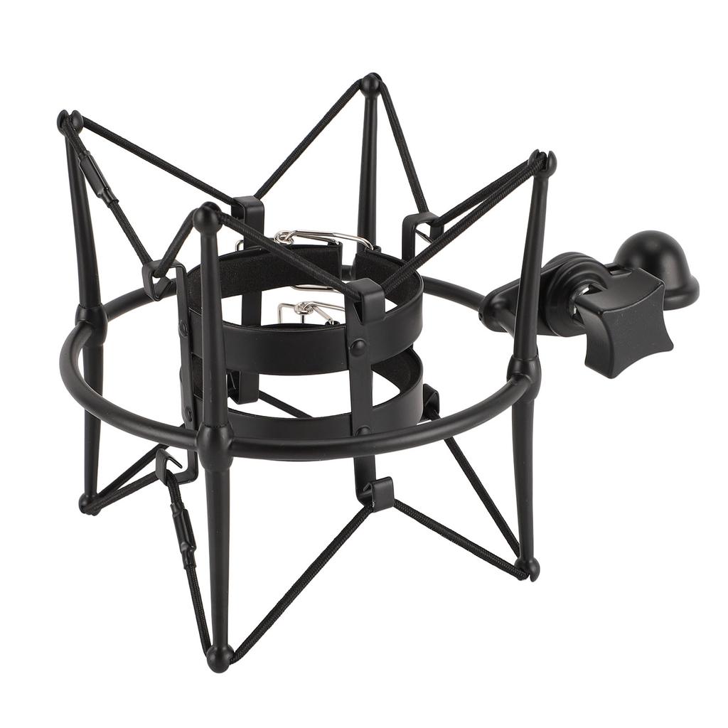 Microphones Shock Mount 60MM High Isolation Mic Clip Holder Mount Mic Anti Vibration Shock Mount for Broadcasting
