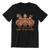 Gobble Til You Wobble Thanksgiving Turkey Trio With Vests Funny T-shirt