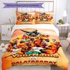 Galatasaray 77 Customize your name Bedding Set Breathable Duvet Cover with Pillowcases Home Decoration Birthday Gift