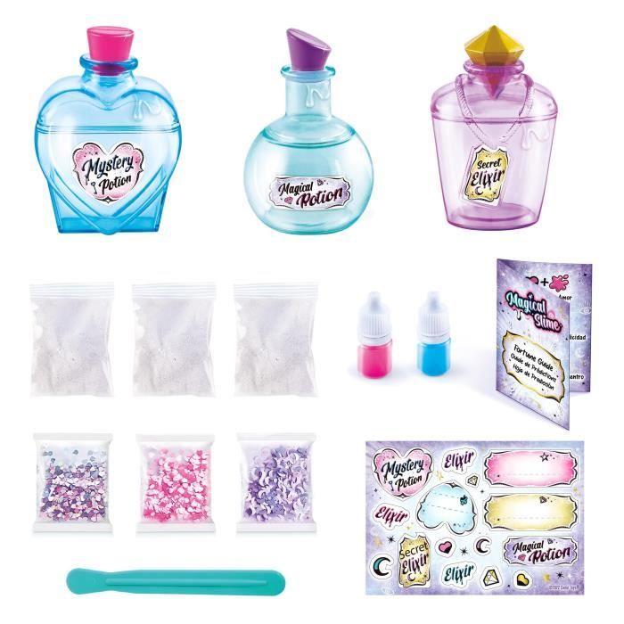 Canal Toys Mon Coffret Potions Magiques - Magical Slime - SSC 214 - Loisirs créatifs - Canal Toys