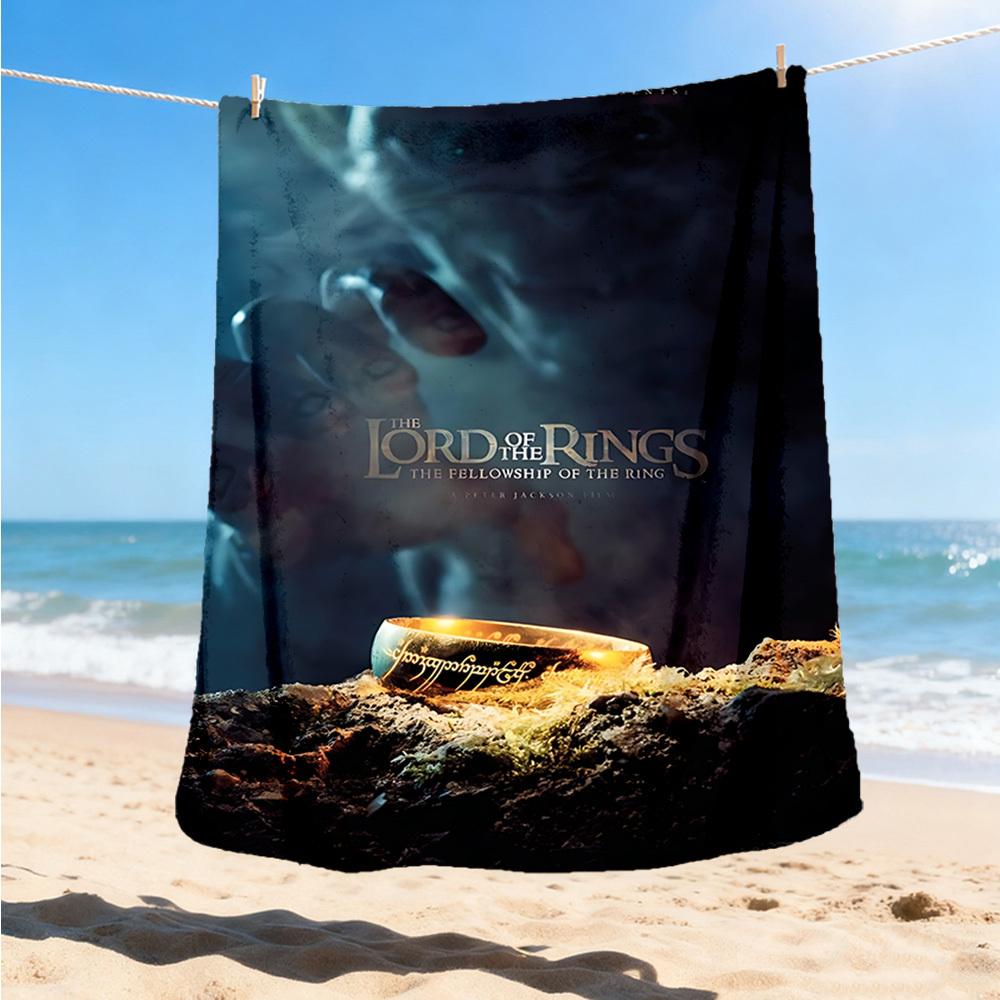 1pc The Lord of the Rings Outdoor Flannel Throw Blanket Soft, Lightweight & Warm