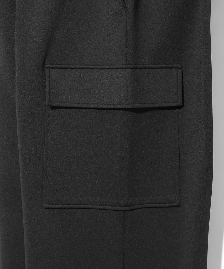 UCLA Unisex Semi-Wide Cargo All-Purpose Fit Full Elastic Waist Pants [Black](Ub9Lp71)