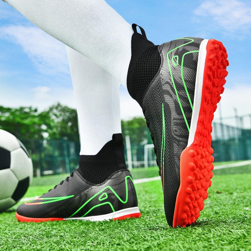 

Цзиньцзян производство волосы взрослые футбольные бутсы мальчики AG длинные шипы искусственная трава TF сломанные шипы профессиональные тренировочные бутсы для начальной и средней школы 45