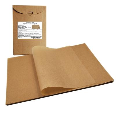 Desirable Naturally Friendly Unbleached Cooking 200 Made of Natural Unbleached Kraft Oil Heat Peelable Sheets, Sheets, Materials, Paper, Oven, Baking,