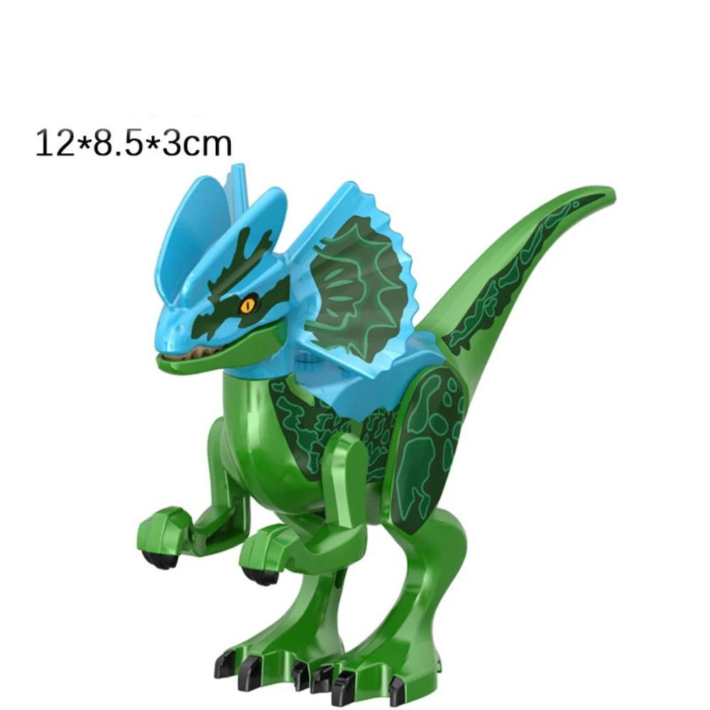 Jurassic Dinosaurier DIY Bausteine Velociraptor Velociraptor Rex Tyrannosaurus Pterosaurier Dilophosaurus Zubehör Steine Spielzeug