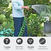 15m Ausziehbarer Gartenschlauch & 7-Funktionen Sprühpistole Set