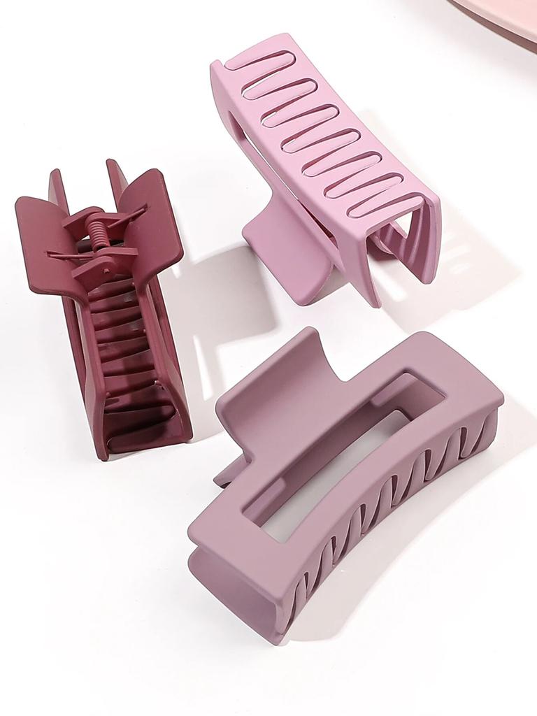 8 szt. Duże spinki do włosów 8,6 cm Kwadratowe matowe antypoślizgowe dla kobiet i dziewcząt, Mocne spinki bananowe do włosów grubych i cienkich