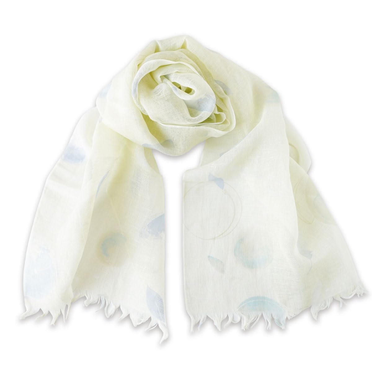 

linen perfect for floral UV air conditioning Respect for the Aged Day made in 38cm x 180cm [Linen] Soft, non-itchy stole, spring, Mother s Day,