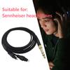 Audio Earphones Cable Wire Replacement Accessory Replacement Headphones Audio Cable for Sennheiser HD580 HD600 HD650