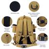 Bassdash 40L Waterproof Fishing Backpack with Rain Large Capacity Fishing Tackle Bag Cover,