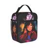 A-APHMAU Lunch Bag  Fashion Lunch Box Office Portable Zipper Thermal Lunch Bags For Child Oxford Custom Cooler Bag