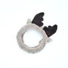 Women's Soft Coral Fleece Antlers Spa Bow Hair Band Facial Makeup Headband for Washing Face and Shower Use