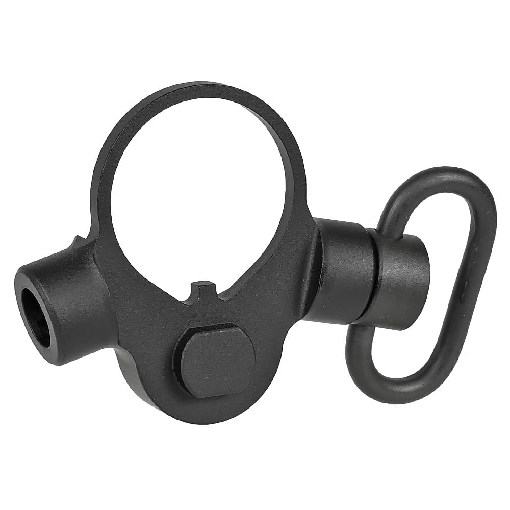 Ryohin Buhin 5KU TROY Dual QD Sling Mount & QD Sling Swivel Replica Set for Tokyo Marui GBB M4 Series, Lightweight Aluminum, Black