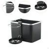 Car Armrest Storage Box Organizer with Cup Holder Auto Accessories Easy to Install Tissue