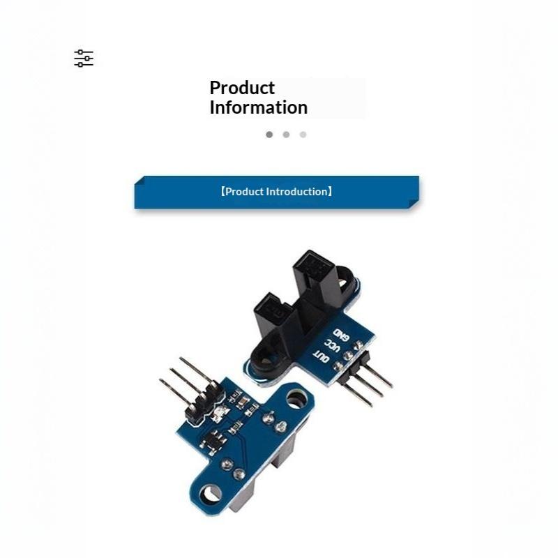 Ir Infrared Slotted Optical Speed Measuring Sensor Detection Optocoupler Module For Motor Test Smart Car Robot Diy Projects