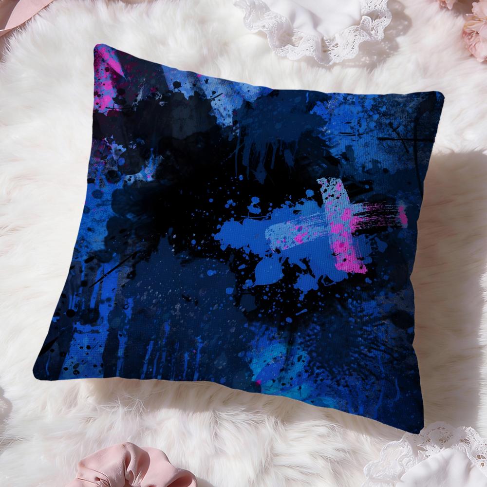 Street Graffiti Texture Cushion Cover Premium Comfort Reversible Pillow Cove Two In One Design for Any Room  Car Interior