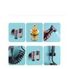 Full Brass Toilet Companion Gynecleaner Set Domestic Bathroom Spray Gun One In Two Out